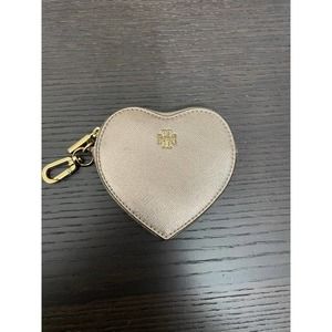 Tory Burch heart coin purse